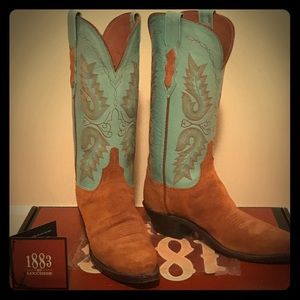Handmade Lucchese Boots! Size 8!